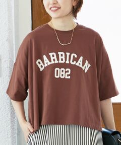 le.coeur blanc / ルクールブラン Tシャツ | 《WEB限定アイテム》カレッジロゴオーバーTシャツ