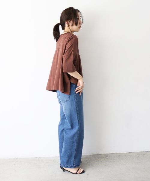 tシャツ 「WEB限定」カレッジロゴTEE レディース ANGIE tシャツ GILDAN カレッジロゴ オーバーサイズ プリント T