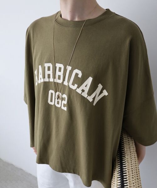 le.coeur blanc / ルクールブラン Tシャツ | 《WEB限定アイテム》カレッジロゴオーバーTシャツ | 詳細20