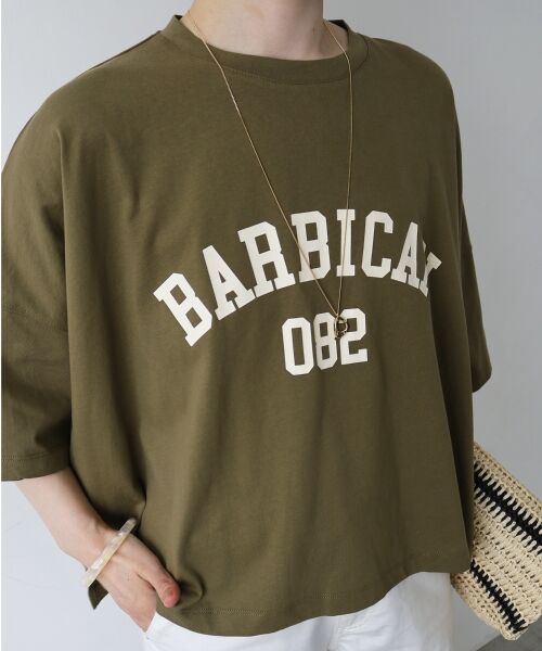 le.coeur blanc / ルクールブラン Tシャツ | 《WEB限定アイテム》カレッジロゴオーバーTシャツ | 詳細21