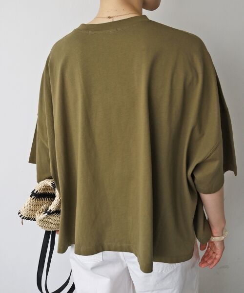 le.coeur blanc / ルクールブラン Tシャツ | 《WEB限定アイテム》カレッジロゴオーバーTシャツ | 詳細22