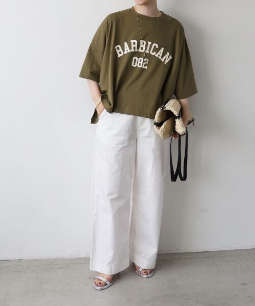 le.coeur blanc / ルクールブラン Tシャツ | 《WEB限定アイテム》カレッジロゴオーバーTシャツ | 詳細24