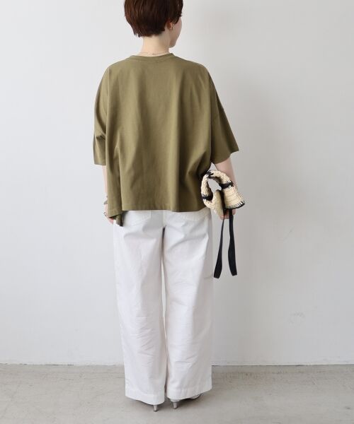 le.coeur blanc / ルクールブラン Tシャツ | 《WEB限定アイテム》カレッジロゴオーバーTシャツ | 詳細25