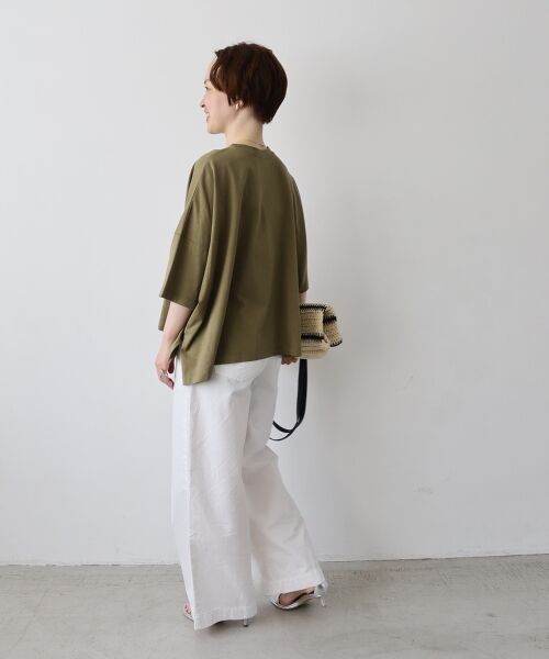 le.coeur blanc / ルクールブラン Tシャツ | 《WEB限定アイテム》カレッジロゴオーバーTシャツ | 詳細26