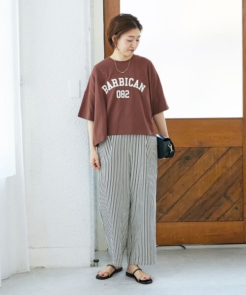 le.coeur blanc / ルクールブラン Tシャツ | 《WEB限定アイテム》カレッジロゴオーバーTシャツ | 詳細5