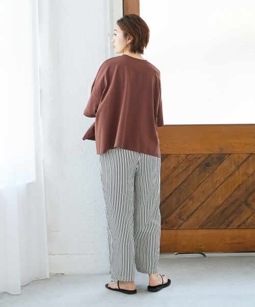 le.coeur blanc / ルクールブラン Tシャツ | 《WEB限定アイテム》カレッジロゴオーバーTシャツ | 詳細6