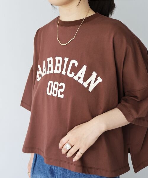 le.coeur blanc / ルクールブラン Tシャツ | 《WEB限定アイテム》カレッジロゴオーバーTシャツ | 詳細7