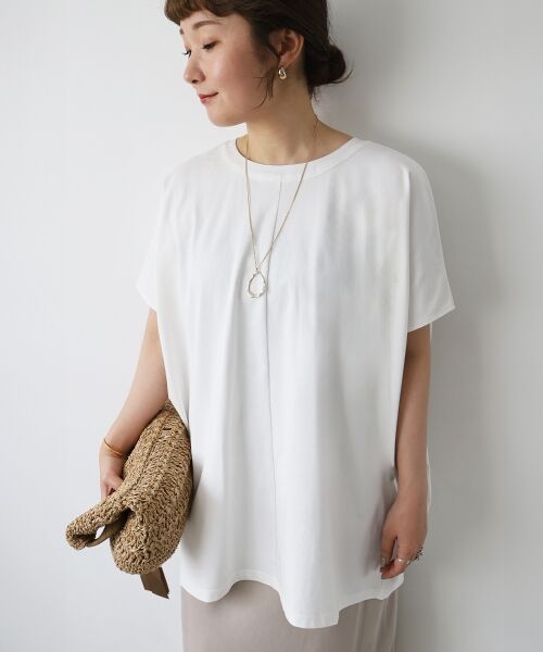 le.coeur blanc / ルクールブラン カットソー | 《WEB限定アイテム》バックリボンデザイントップス | 詳細16