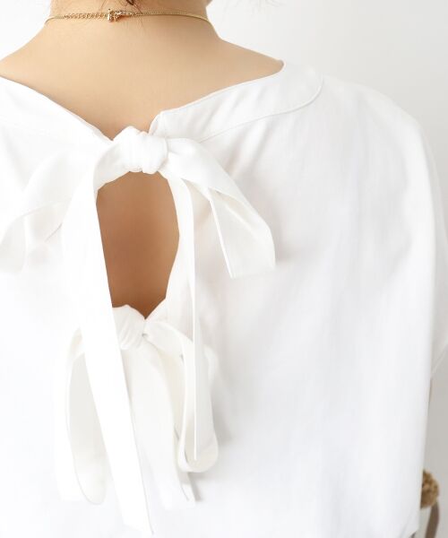 le.coeur blanc / ルクールブラン カットソー | 《WEB限定アイテム》バックリボンデザイントップス | 詳細19
