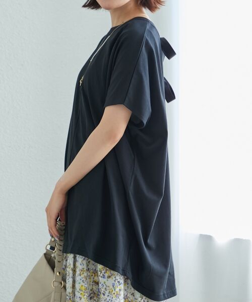 le.coeur blanc / ルクールブラン カットソー | 《WEB限定アイテム》バックリボンデザイントップス | 詳細26