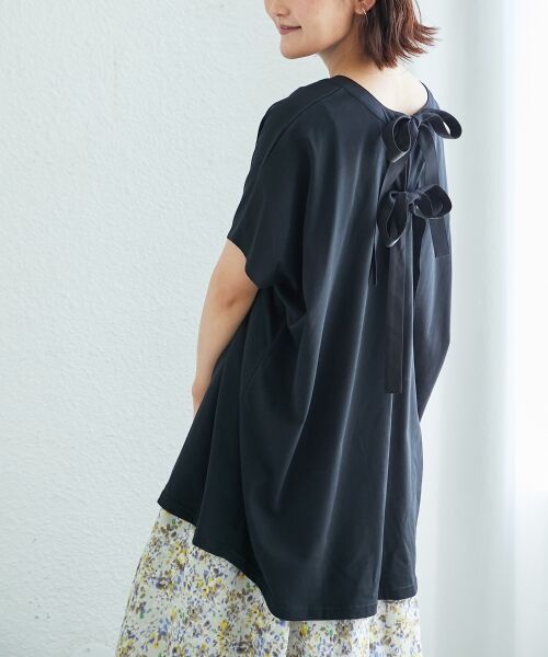 le.coeur blanc / ルクールブラン カットソー | 《WEB限定アイテム》バックリボンデザイントップス | 詳細27