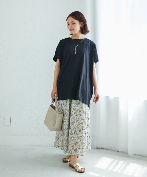 le.coeur blanc / ルクールブラン カットソー | 《WEB限定アイテム》バックリボンデザイントップス | 詳細30