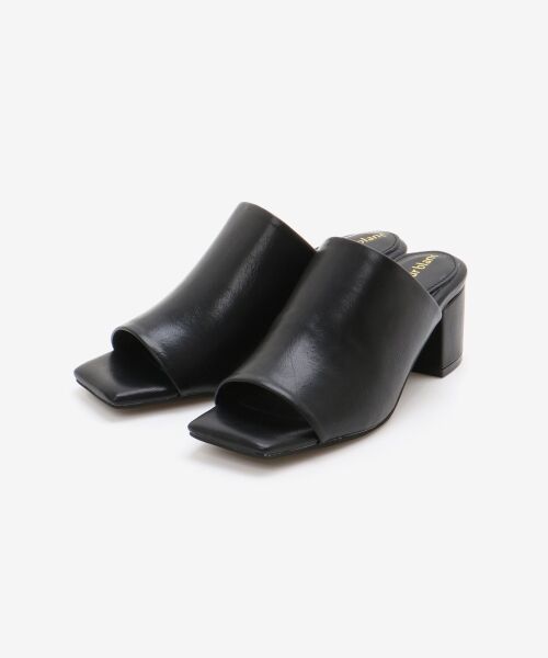 le.coeur blanc / ルクールブラン サンダル | 《WEB限定アイテム》スクエアトゥカバードサンダル | 詳細11