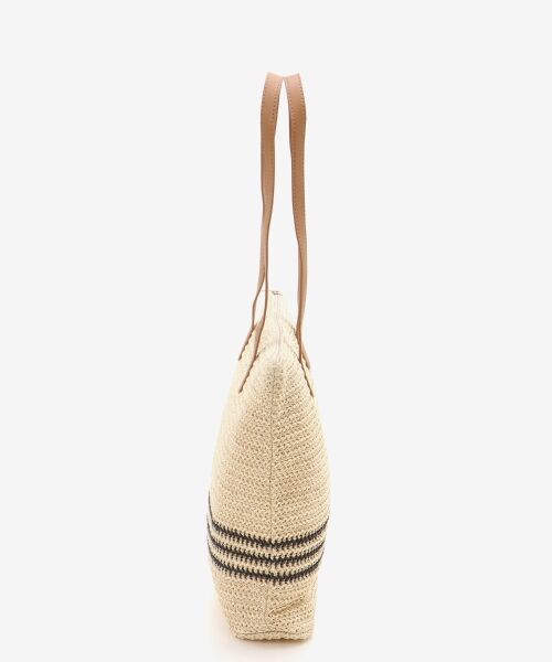 le.coeur blanc / ルクールブラン トートバッグ | 《WEB限定アイテム》ラインボーダーペーパートートバッグ | 詳細20