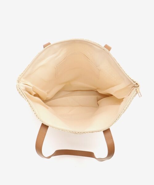 le.coeur blanc / ルクールブラン トートバッグ | 《WEB限定アイテム》ラインボーダーペーパートートバッグ | 詳細23