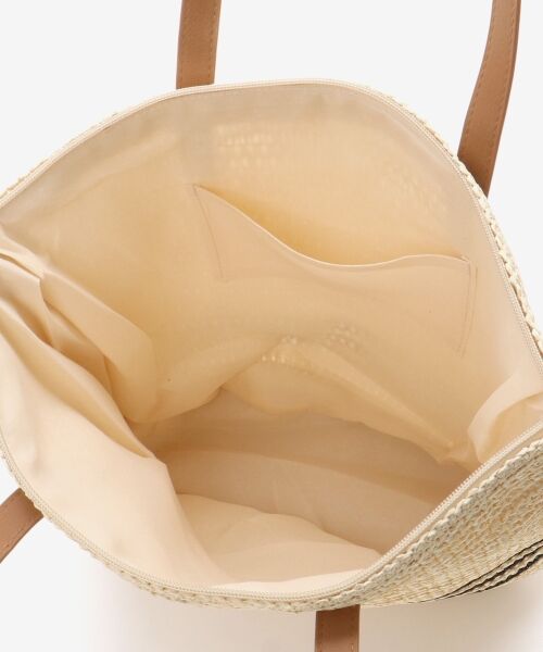 le.coeur blanc / ルクールブラン トートバッグ | 《WEB限定アイテム》ラインボーダーペーパートートバッグ | 詳細24