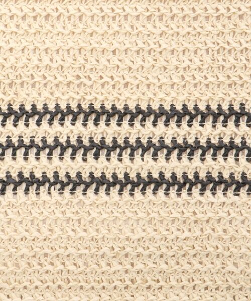 le.coeur blanc / ルクールブラン トートバッグ | 《WEB限定アイテム》ラインボーダーペーパートートバッグ | 詳細25