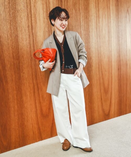 le.coeur blanc / ルクールブラン ショルダーバッグ | MILLELA FIRENZEギャザーショルダーバッグ | 詳細17