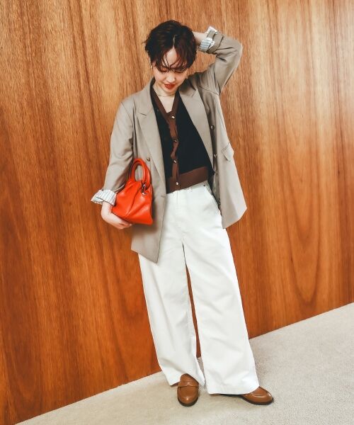 le.coeur blanc / ルクールブラン ショルダーバッグ | MILLELA FIRENZEギャザーショルダーバッグ | 詳細19