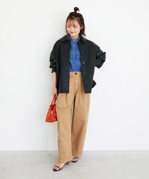 le.coeur blanc / ルクールブラン ショルダーバッグ | MILLELA FIRENZEギャザーショルダーバッグ | 詳細20