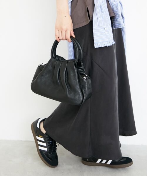 le.coeur blanc / ルクールブラン ショルダーバッグ | MILLELA FIRENZEギャザーショルダーバッグ | 詳細24