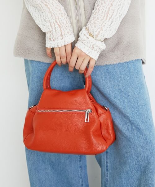 le.coeur blanc / ルクールブラン ショルダーバッグ | MILLELA FIRENZEギャザーショルダーバッグ | 詳細7