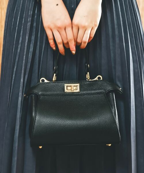 le.coeur blanc / ルクールブラン ショルダーバッグ | MILLELA FIRENZEダブルオープニングバッグ | 詳細6