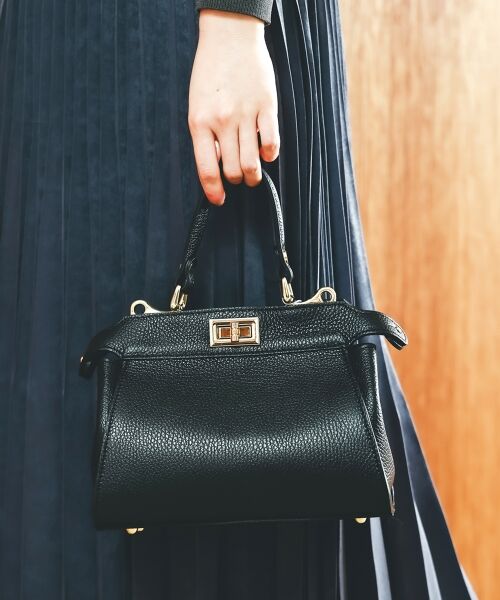 le.coeur blanc / ルクールブラン ショルダーバッグ | MILLELA FIRENZEダブルオープニングバッグ | 詳細7