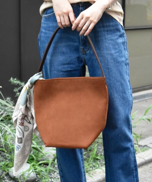 le.coeur blanc / ルクールブラン トートバッグ | MILLELA FIRENZEスエードトートバッグ | 詳細1