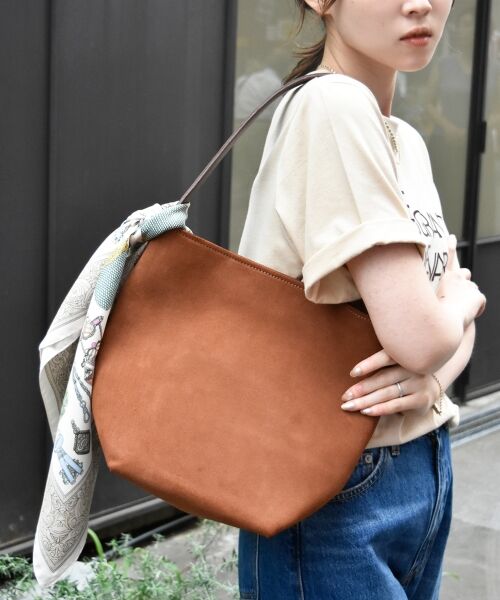 le.coeur blanc / ルクールブラン トートバッグ | MILLELA FIRENZEスエードトートバッグ | 詳細2