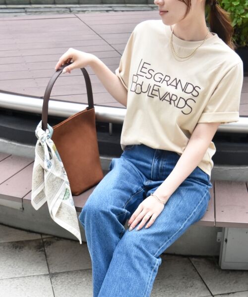 le.coeur blanc / ルクールブラン トートバッグ | MILLELA FIRENZEスエードトートバッグ | 詳細3