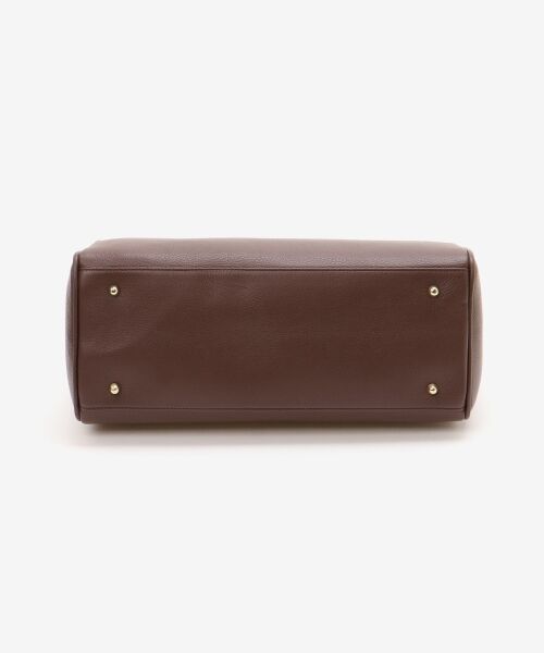 le.coeur blanc / ルクールブラン トートバッグ | 《A4サイズ収納可能》MILLELAFIRENZE金具付きレザートートバッグ | 詳細11