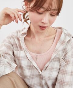 le.coeur blanc / ルクールブラン タンクトップ | コットンストレッチテレコタンク