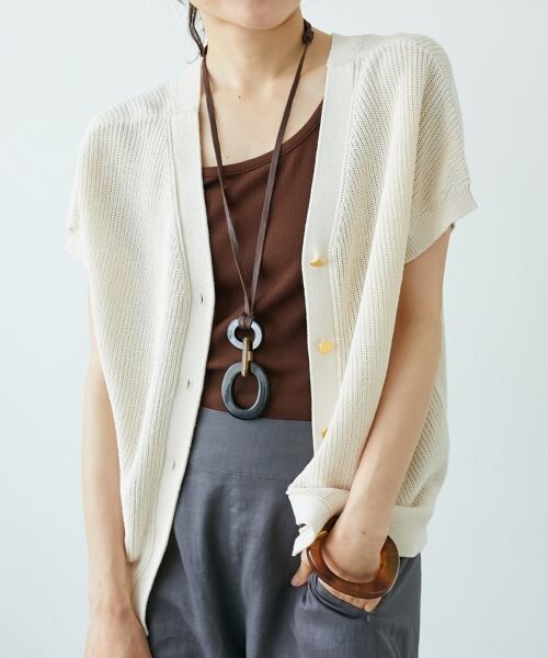 le.coeur blanc / ルクールブラン タンクトップ | コットンストレッチテレコタンク | 詳細17