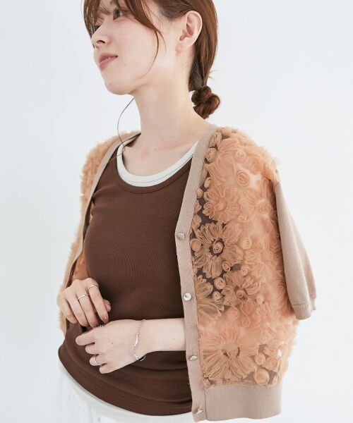 le.coeur blanc / ルクールブラン タンクトップ | コットンストレッチテレコタンク | 詳細19