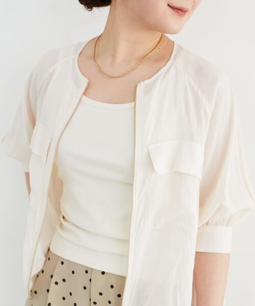 le.coeur blanc / ルクールブラン タンクトップ | コットンストレッチテレコタンク | 詳細28