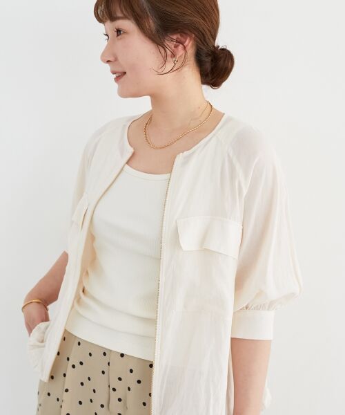 le.coeur blanc / ルクールブラン タンクトップ | コットンストレッチテレコタンク | 詳細29