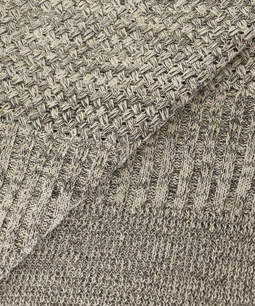 le.coeur blanc / ルクールブラン ベスト | 《手洗い可能》柄編みミックスデザインニットベスト | 詳細23