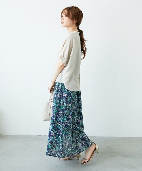 le.coeur blanc / ルクールブラン その他トップス | 《マストバイアイテム！》フィブリルサテンドルマンシャツ | 詳細12