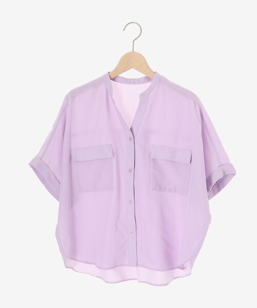 le.coeur blanc / ルクールブラン その他トップス | 《マストバイアイテム！》フィブリルサテンドルマンシャツ | 詳細20