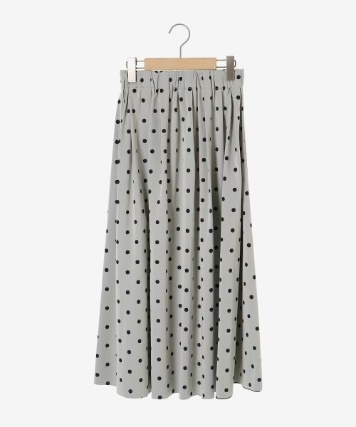 le.coeur blanc / ルクールブラン ロング・マキシ丈スカート | リバーシブルタフタスカート | 詳細1