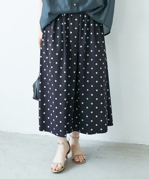 le.coeur blanc / ルクールブラン ロング・マキシ丈スカート | リバーシブルタフタスカート | 詳細23