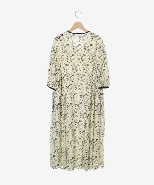 le.coeur blanc / ルクールブラン ロング・マキシ丈ワンピース | フラワーモチーフスキッパーワンピース | 詳細16