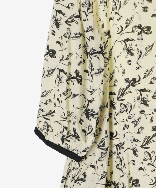 le.coeur blanc / ルクールブラン ロング・マキシ丈ワンピース | フラワーモチーフスキッパーワンピース | 詳細18