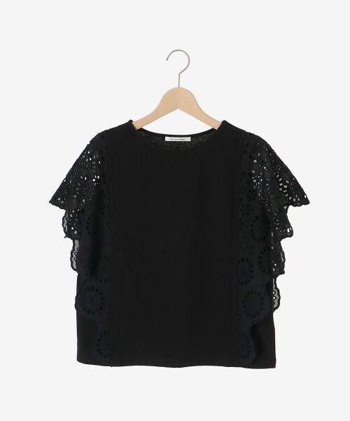 le.coeur blanc / ルクールブラン カットソー | 《手洗い可能》スカラップレーススリーブカットソー | 詳細15