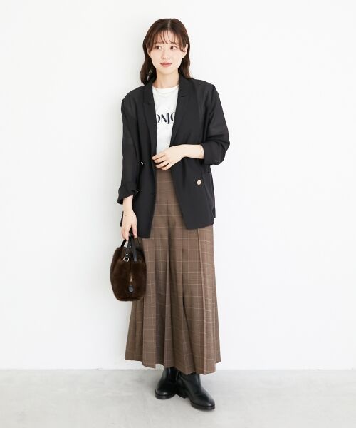 le.coeur blanc / ルクールブラン Tシャツ | 《手洗い可能》パールロゴTシャツ | 詳細17