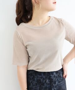 le.coeur blanc / ルクールブラン Tシャツ | シアーベロアTシャツ