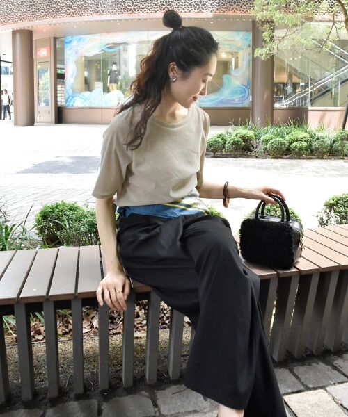 le.coeur blanc / ルクールブラン Tシャツ | シアーベロアTシャツ | 詳細29