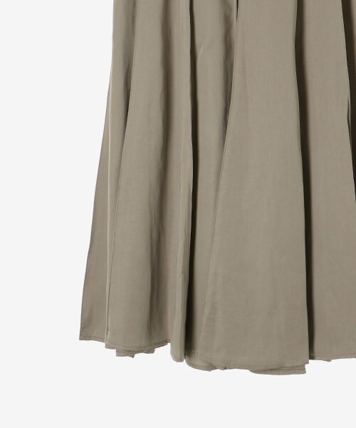 le.coeur blanc / ルクールブラン ロング・マキシ丈スカート | 《手洗い可能》フィブリルサテンパネルプリーツスカート | 詳細15
