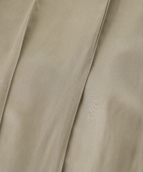 le.coeur blanc / ルクールブラン ロング・マキシ丈スカート | 《手洗い可能》フィブリルサテンパネルプリーツスカート | 詳細17